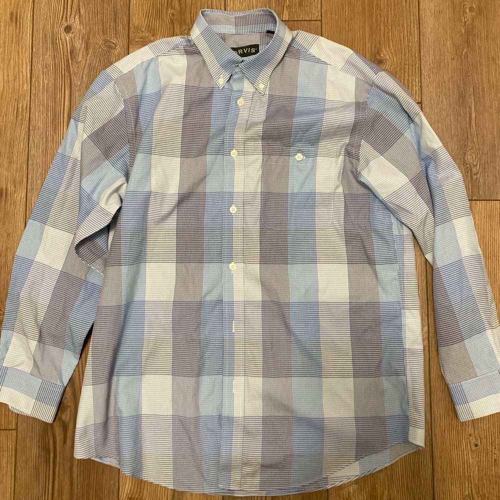 Orvis men’s button up shirt